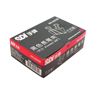手牌 SDI 長尾夾 0223B/41mm (12支/盒)