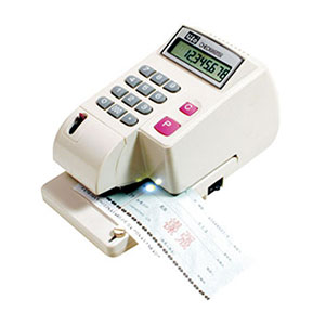 LIFE徠福LC-800/數字10位數光電投影微電腦支票機(手動夾紙)