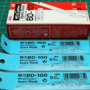 NT Cutter BD-100 30度筆刀刀片 (5片入)