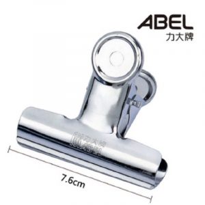 力大 ABEL 圓型鋼夾 00701  76mm (3吋) (36支入)
