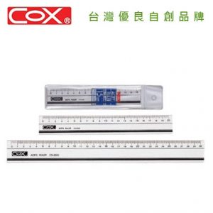COX 三燕 CS-5000 壓克力直尺 (50公分)