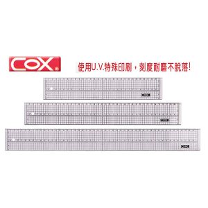 COX 三燕 CD-301 方眼 壓克力切割尺 (30公分)