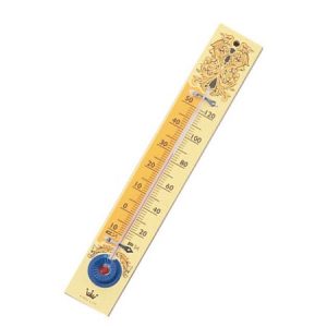 徠福 LIFE 木製溫度計 NO.2470 (8 1/2吋木製)