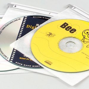 雙鶖 懸掛式 2片裝 CD內頁 保存袋 CD-5008 (20入/包)