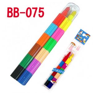 龍和 可擦拭 胖胖積木彩虹筆 (2入) BB-075