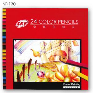 SKB NP-130 樂趣色鉛筆 (紙盒) (24色)
