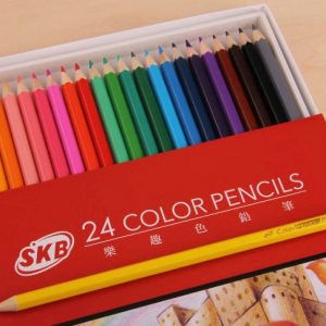 SKB NP-130 樂趣色鉛筆 (紙盒) (24色)