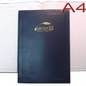 金鷹 菊8K(A4) 膠皮筆記簿 筆記本 (100入)