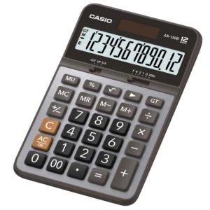 CASIO AX-120B 金屬面板計算機 (12位)