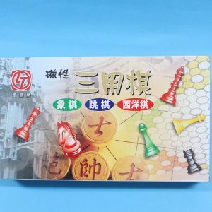 雷鳥 磁性三用棋(象棋.跳棋.西洋棋) LT-3016
