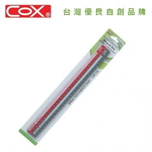 COX MR-300 彩色磁尺 磁條 (30cm) (2入) (有刻度)