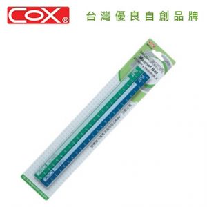 COX MR-250 彩色磁尺 磁條 (25cm) (2入) (有刻度)