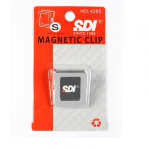 SDI 手牌 4285 方型 強力磁夾 (小) (3 X 3.5 公分)