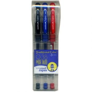 三菱 uni 超細鋼珠筆 UM-151 (3色組) 0.28/0.38/0.5mm