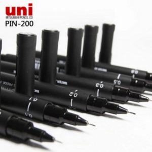 三菱 uni 代針筆 pin 005-200 (0.05mm) (黑)