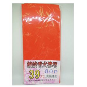 欣興陽 棉絲 特厚 香水紅禮袋  80P (40入/包)