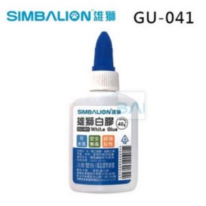 雄獅 可水洗白膠 GU401 (40g)