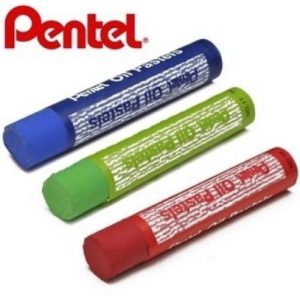 Pentel 飛龍 GHT-T 特大粉蠟筆 單色 (63支/盒)