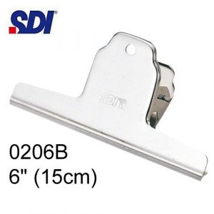 SDI 手牌 0208B 山型鋼夾 (小) 7.6cm (3吋) (12支/盒)