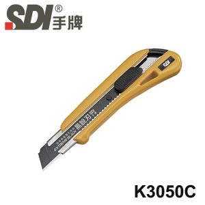 SDI 手牌 K3050C 專業鎖定黑刃刀 美工刀