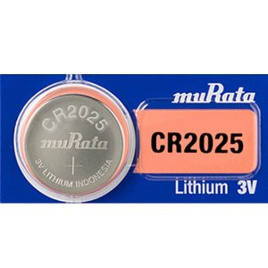 日本 muRata 鈕扣型鋰電池 CR2025 (1入) (原SONY 電池 新品牌)