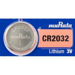 日本 muRata 鈕扣型鋰電池 CR2032 (1入) (原SONY 電池 新品牌)