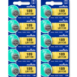 日本 muRata 鈕扣型鹼性電池 水銀電池 LR1130 (189) ( 1入) (原SONY 電池 新品牌)